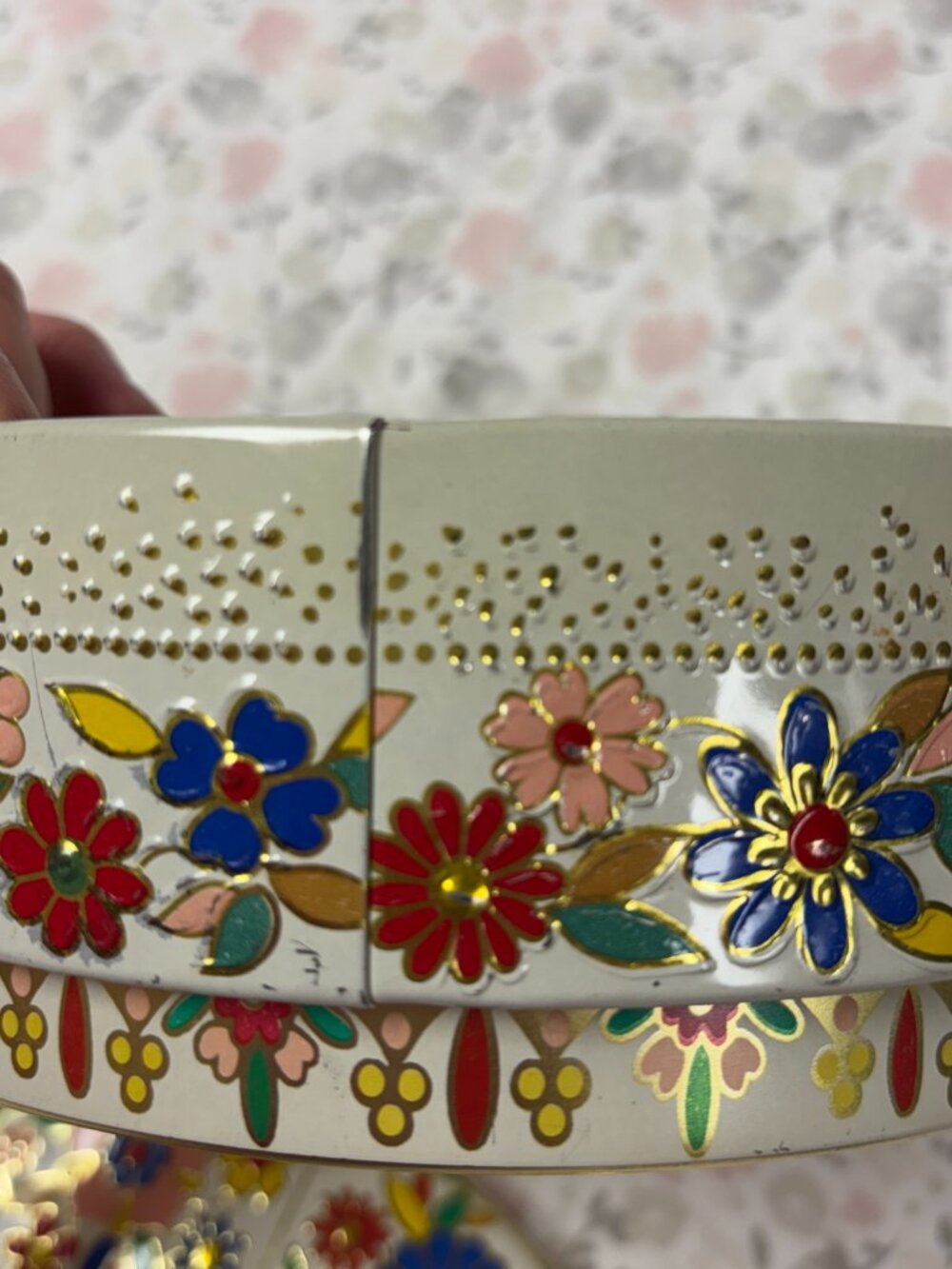 Vintage Decorative Tin - Made in Holland - Picture 6 of 15